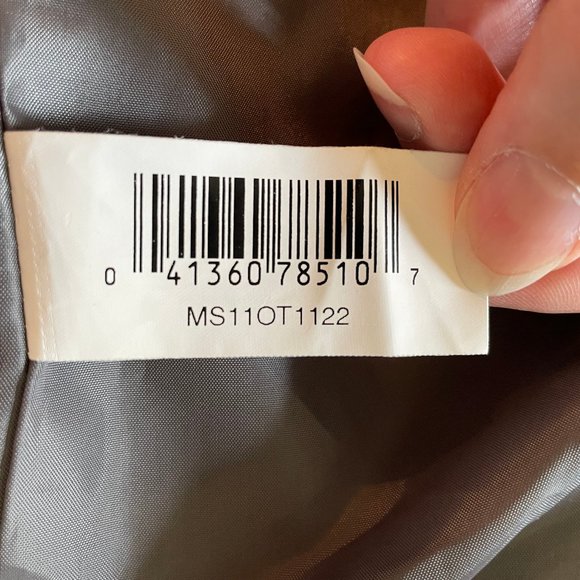 Joe Fresh Men's Gray Nylon Utility Windbreaker, Size L - Picture 8 of 9